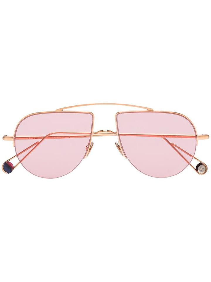 Ahlem Pink D'aligre Aviator Sunglasses