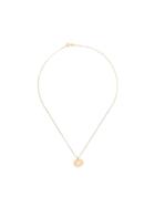Malaika Raiss Doughnut Charm Necklace - Gold