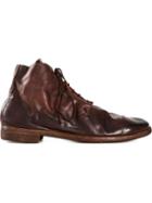 Guidi Distressed Desert Boots, Men's, Size: 45, Brown, Leather