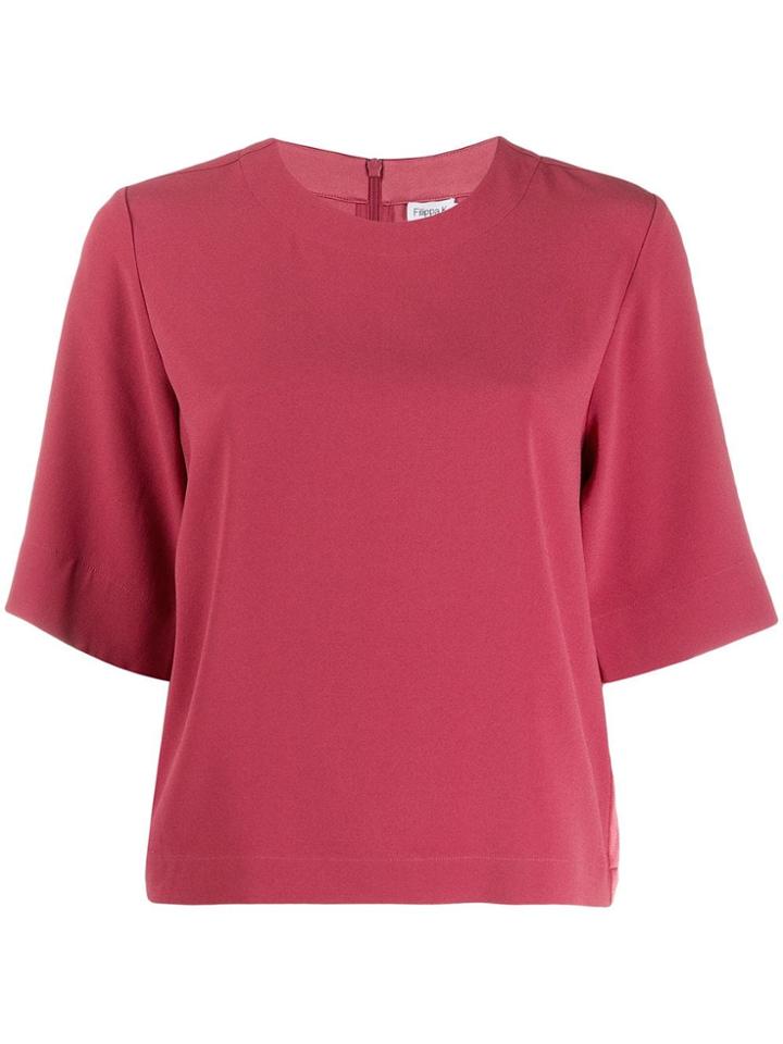 Filippa-k Cassy Boxy-fit T-shirt - Pink