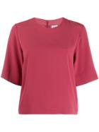 Filippa-k Cassy Boxy-fit T-shirt - Pink