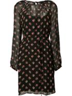 Needle & Thread Prarie Dress, Women's, Size: 4, Black, Polyester