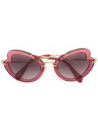Miu Miu Eyewear Scenique Sunglasses - Pink