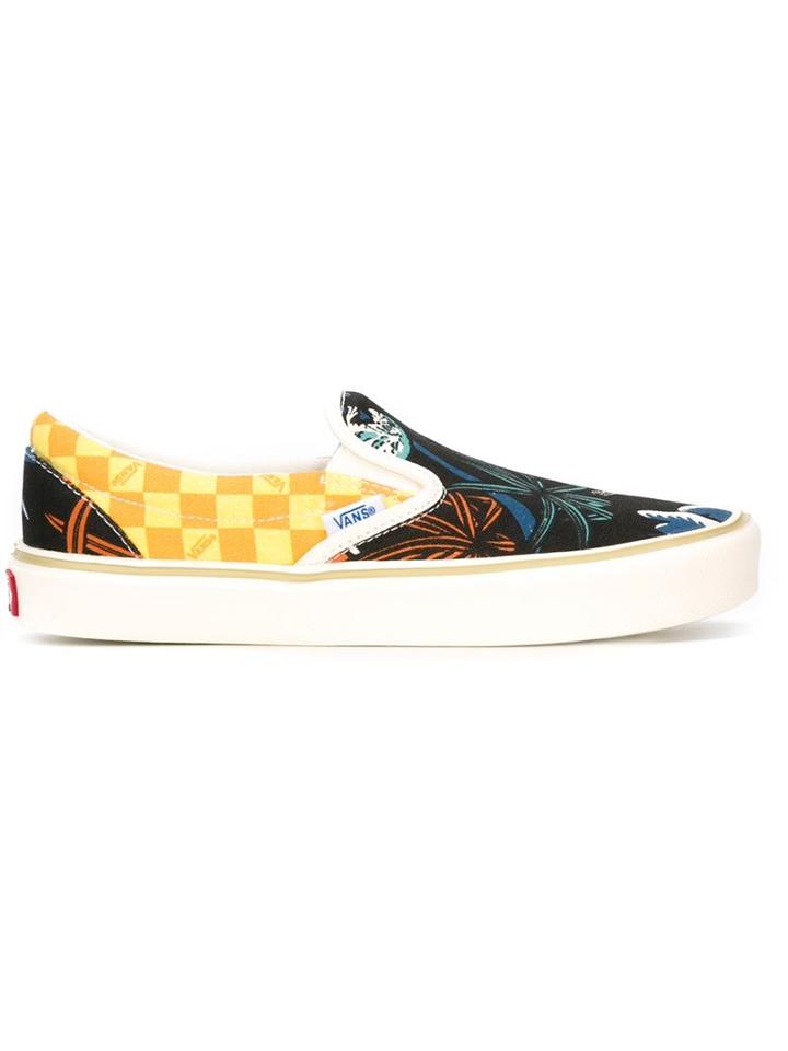Vans Printed Slip-on Sneakers