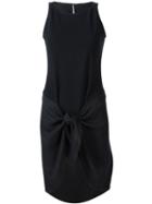 Peter Cohen Sleeveless Wrap Top, Women's, Size: Xs, Black, Silk