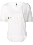 Adidas By Stella Mccartney Training Logo T-shirt - White