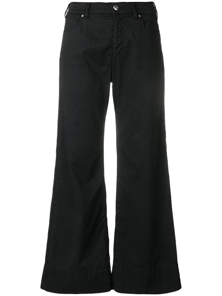 Emporio Armani Light Flared Jeans - Black