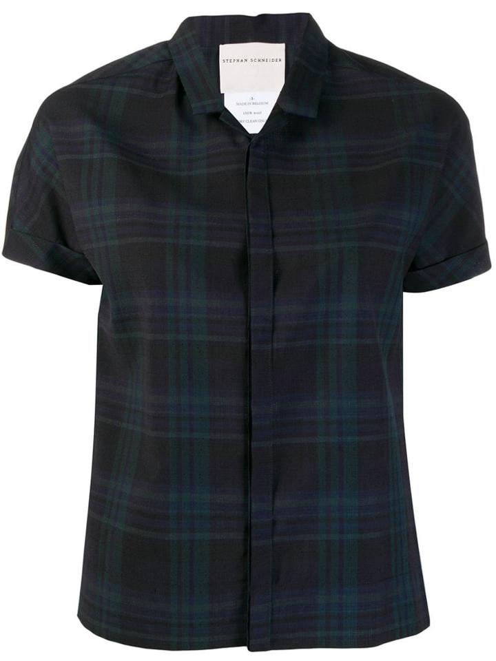 Stephan Schneider Check Shirt - Blue