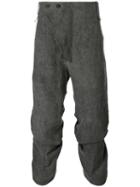 Lost & Found Ria Dunn - Cropped Pants - Men - Cotton/hemp - L, Grey, Cotton/hemp
