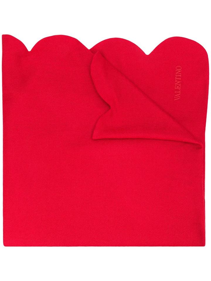 Valentino Valentino Qt0ed007zsm 0ro Wool Or Fine Animal Hair->cashmere