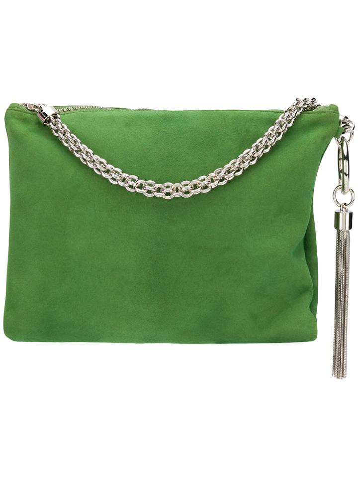 Jimmy Choo Callie Clutch Bag - Green