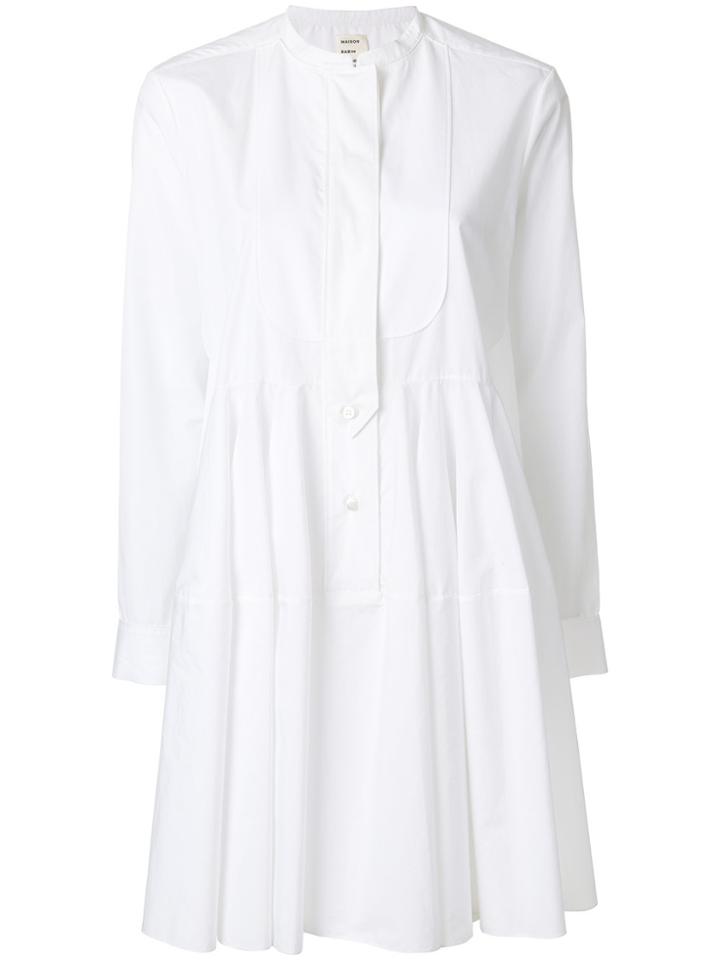 Maison Rabih Kayrouz Short Shirt Dress - White