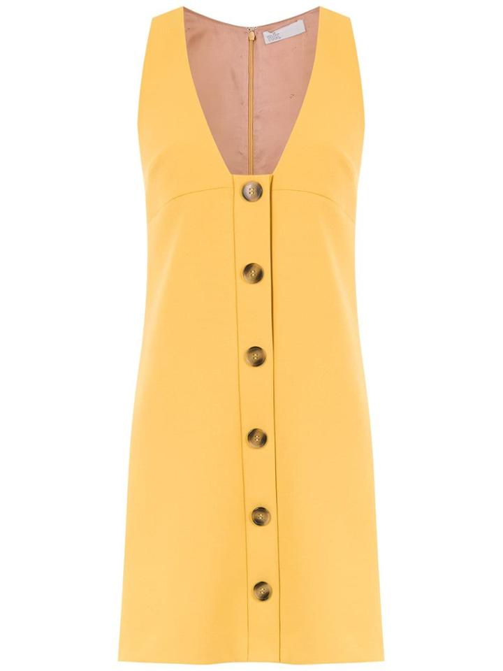 Nk Buttoned Dress - Yellow