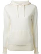 Rito Drawstring Front Pocket Hoodie, Women's, Size: 40, White, Mohair