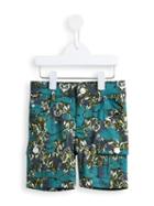 Kenzo Kids 'flying Tiger' Bermuda Shorts