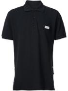 Philipp Plein Exagone Polo Shirt, Men's, Size: M, Black, Cotton