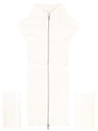 Veronica Beard Zip Up Pullover - Nude & Neutrals