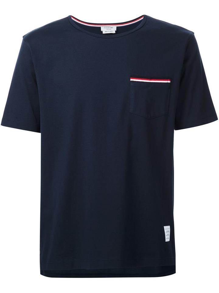 Thom Browne Logo Detail T-shirt