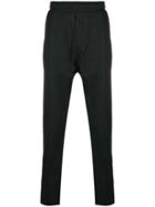 Low Brand Elasticated Waist Tailored Trousers - Black