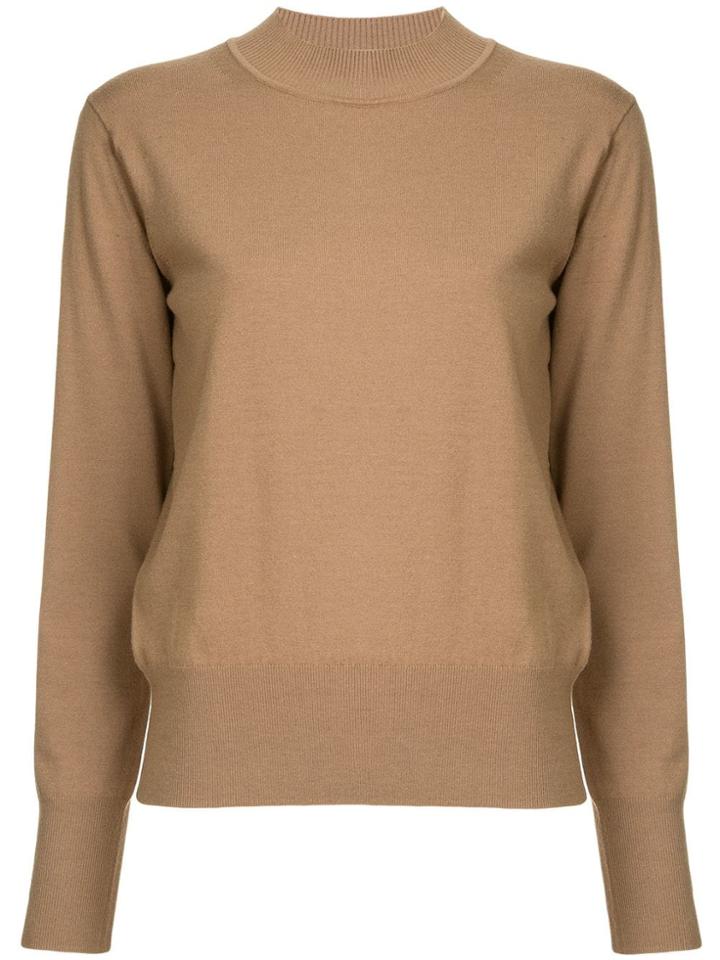 Le Ciel Bleu Round Neck Jumper - Nude & Neutrals