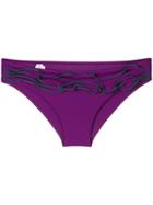 La Perla Waves Bikini Brief - Pink & Purple