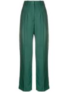 Ports 1961 High-waist Tailored Trousers - Green