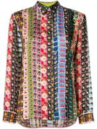 Paul Smith Stamp Print Shirt - Black