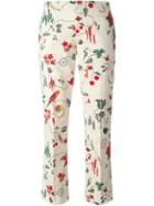 Tory Burch Printed Chino Trousers