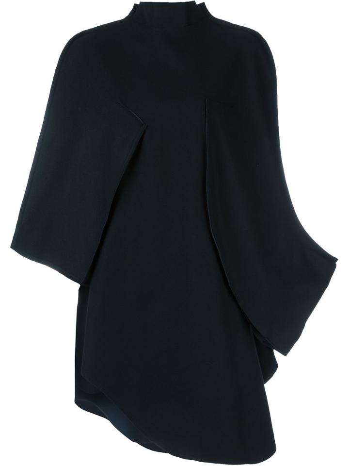 Jacquemus Asymmetric Cape Dress