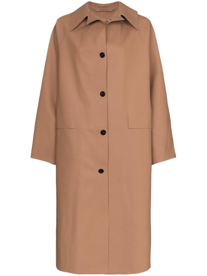 Kassl Editions Oversized Coat - Neutrals