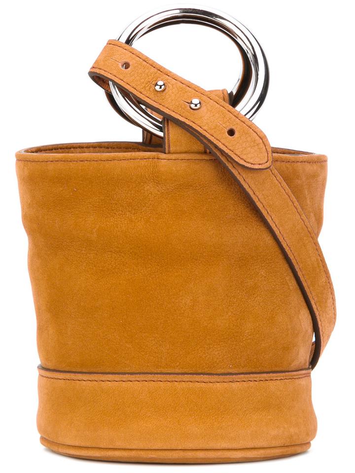Simon Miller Bonsai Crossbody Bag, Women's, Brown, Suede