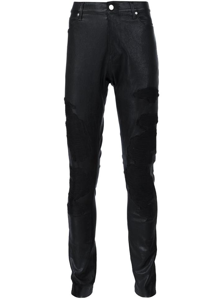 Rta Embroidered Skinny Trousers