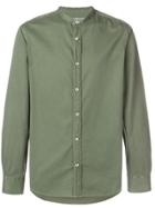 Officine Generale Classic Button Shirt - Green