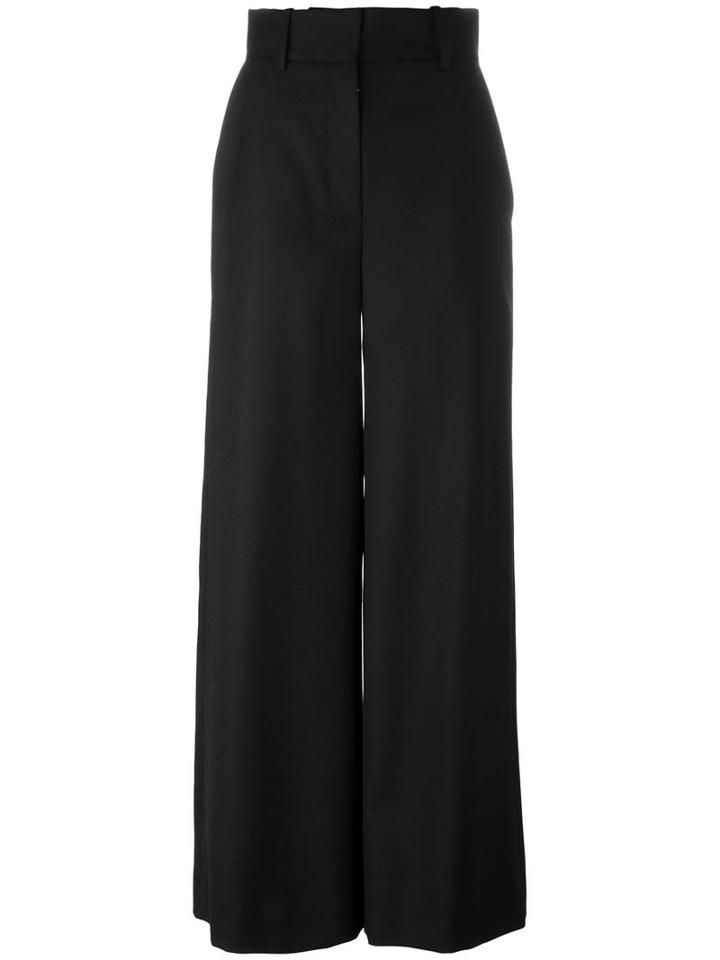 Vilshenko 'heidi' Straight Trousers, Women's, Size: 10, Black, Wool/triacetate/polyamide