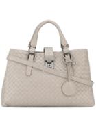 Bottega Veneta - Medium 'roma' Bag - Women - Leather - One Size, Women's, Nude/neutrals, Leather