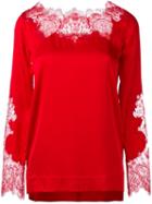 Ermanno Scervino Lace Detail Sweatshirt