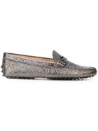 Tod's Tod's Xxw00g0q499rdab401 Dark Silver Leather
