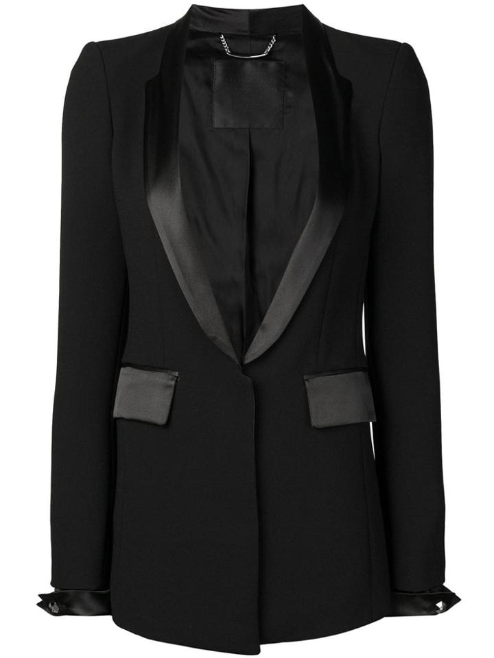 Philipp Plein Crystal Skull Blazer - Black