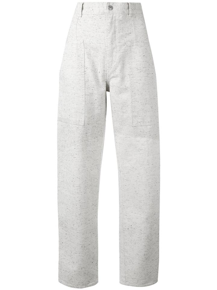 Isabel Marant - Speckled Elwood Jeans - Women - Cotton - 38, Cotton