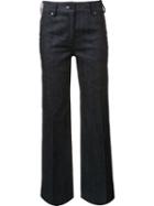Calvin Klein Collection Flared Denim Trousers