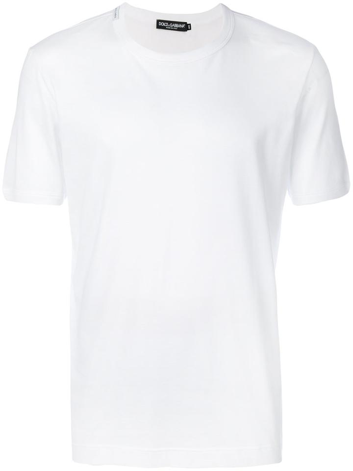 Dolce & Gabbana - Logo T-shirt - Men - Cotton - 52, White, Cotton