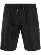 Philipp Plein Logo Swim Shorts - Black