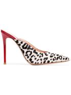 Gianvito Rossi Grossi 105 Pny Ptnt Ptoe Mule - Red