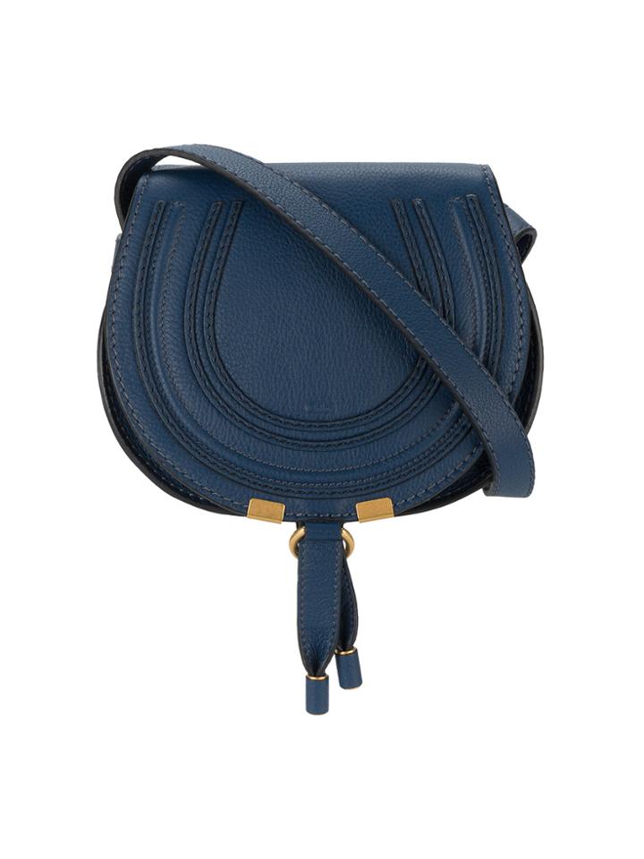 Chloé Mini Marcie Cross-body Bag - Blue