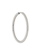 Maria Black 14kt White Gold 25mm Alba Hoop Earring - Silver