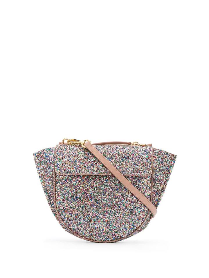 Wandler Glitter Mini Hortensia Bag - Pink