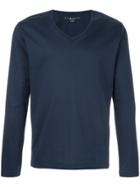 Estnation V-neck T-shirt - Blue
