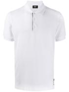 Fendi Piqué Polo Shirt - White