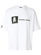 Helmut Lang Techno Jungle Print Oversized T-shirt - White
