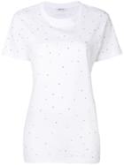 P.a.r.o.s.h. Studded Short-sleeve T-shirt - White